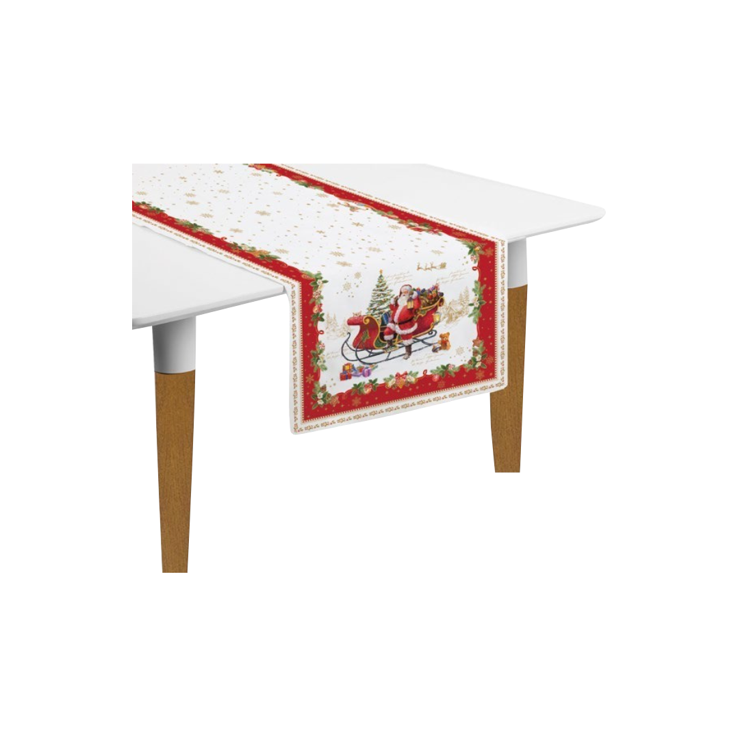 Set 2 Chemins de Table Noël – 100 % Coton
