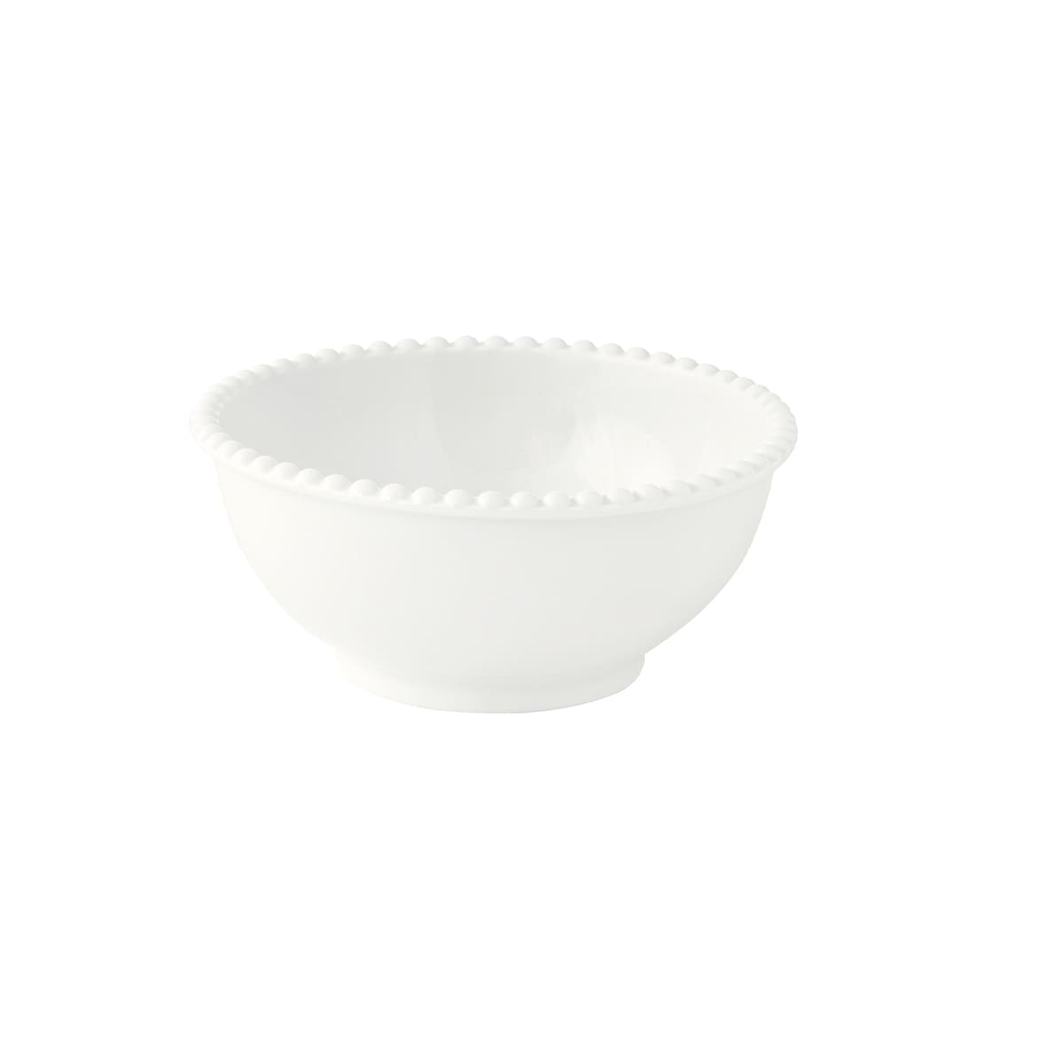 Bol en porcelaine blanche Ø16 cm – Collection Tiffany by Easy Life. Parfait pour vos petites portions élégantes. Maison H Luxury.