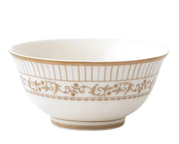 Bol GM Ø15 cm en porcelaine dorée – Collection Golden, Pozzi Milano 1876 MAISON H LUXURY