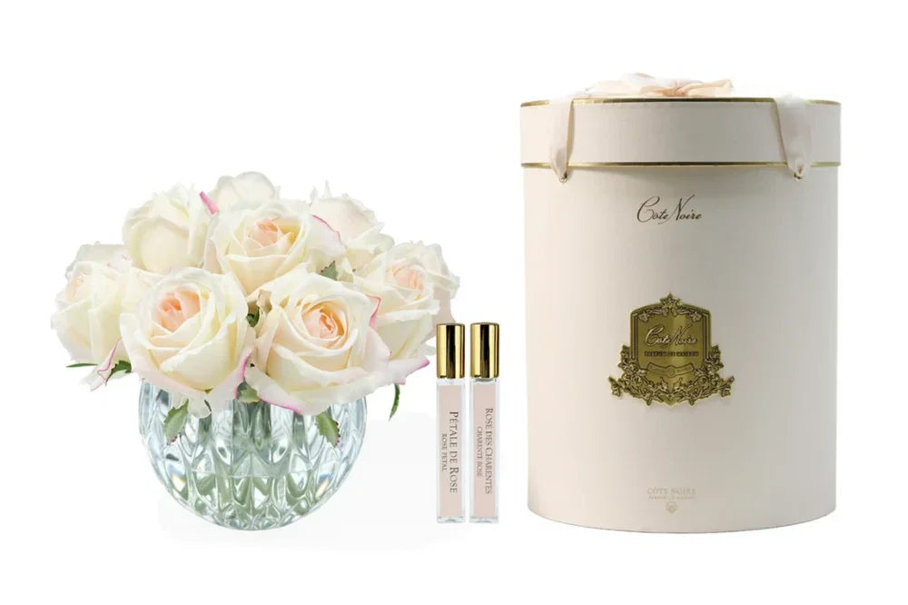 Bouquet parfumé Boutons de rose « Fard à Joues Rose » | Côte Noire