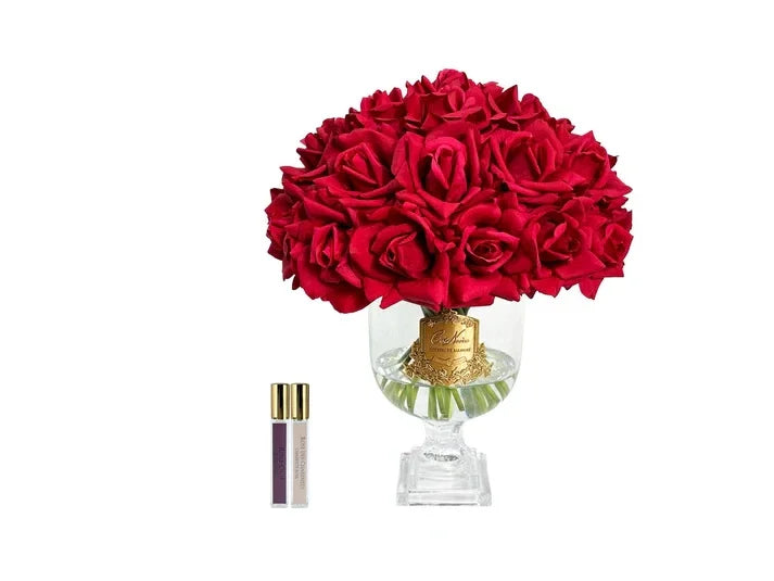 Bouquet parfumé Roses Françaises "Versailles" – Rouge | Côte Noire
