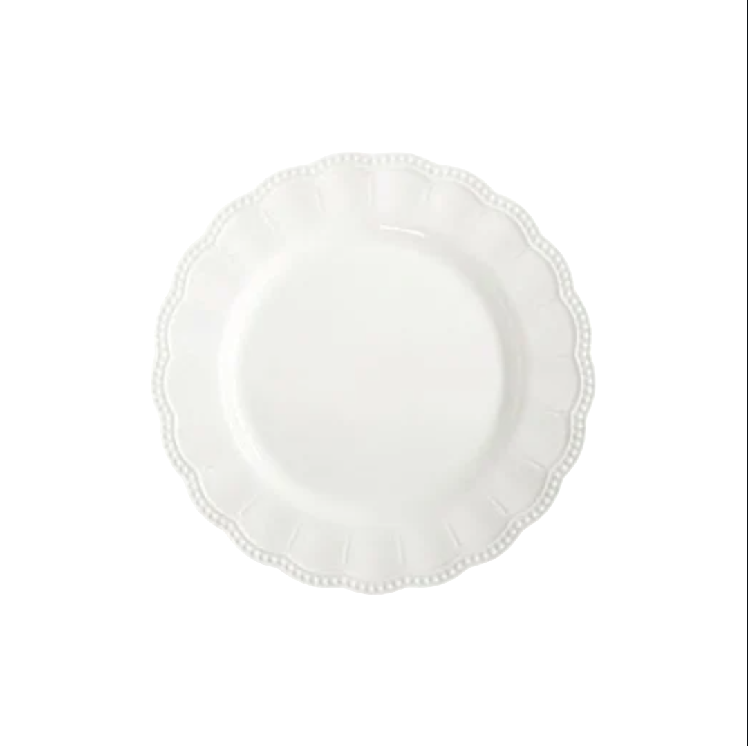 Cette assiette plat Ø26 cm en porcelaine&nbsp;&nbsp;est ornée de détails subtils, pour une