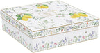 Coffret 6 tasses à café “Fleurs et Citrons”