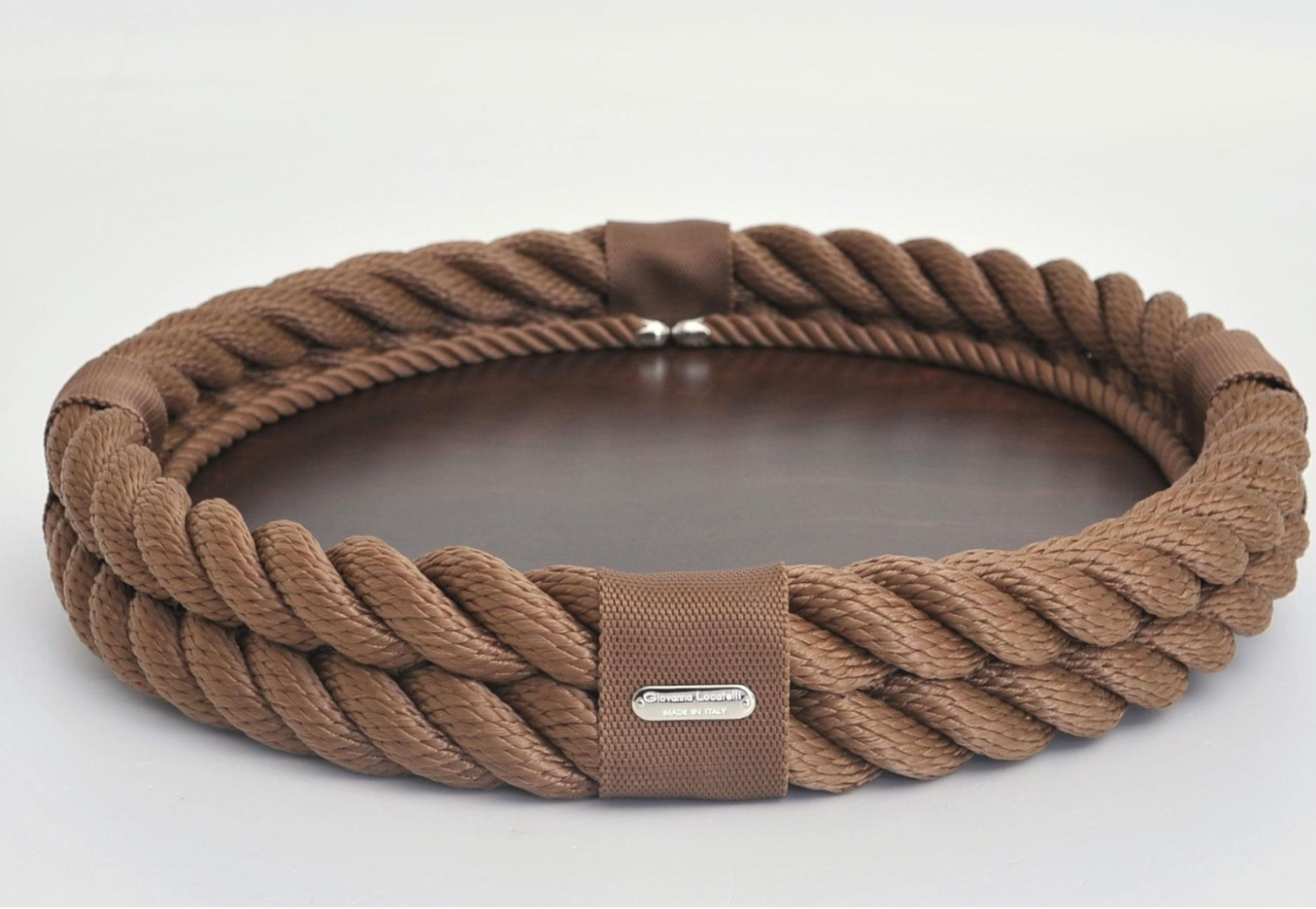 Giovanna Locatelli  Plateau Nautilus – Corde tressée MAISON H LUXURY 