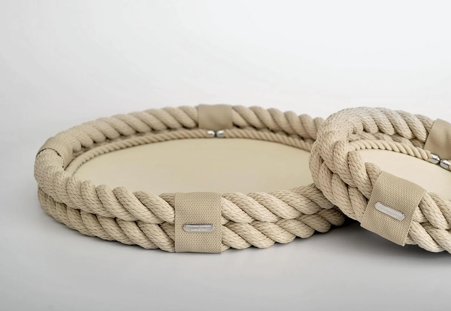 Giovanna Locatelli  Plateau Nautilus – Corde tressée MAISON H LUXURY 