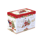 Bol étoile Ø20 cm en porcelaine Easy Life, idéal pour les fêtes. Disponible en coffret exclusif chez Maison H Luxury.
