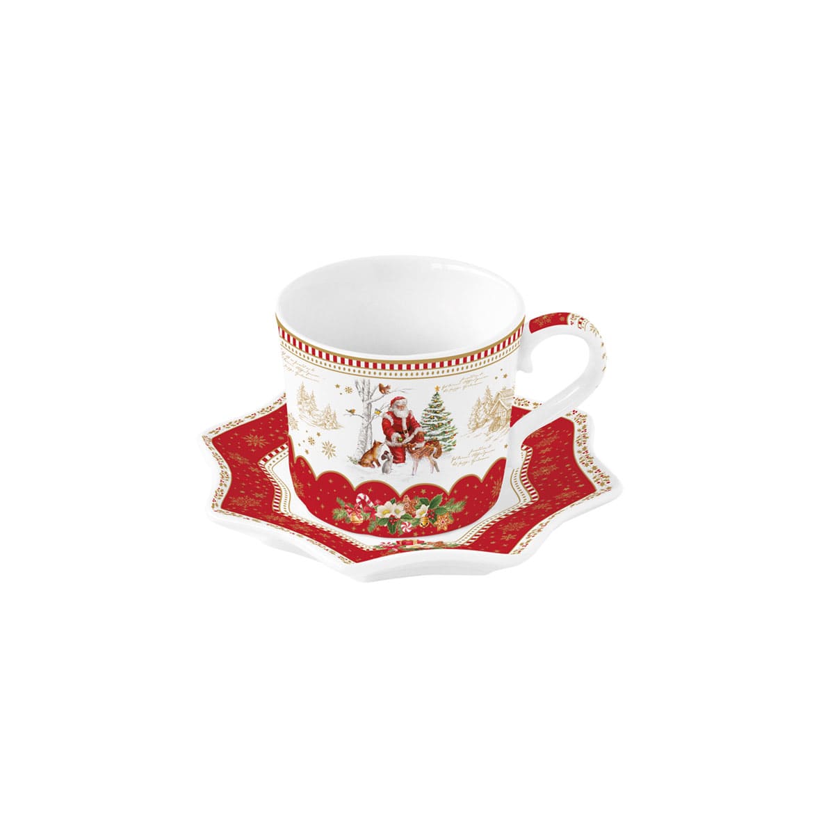 Coffret 1 Tasse à Thé Noël 25 cl