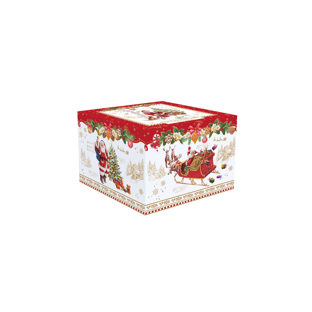 2 tasses à café Noël 12 cl en porcelaine – Maison H Luxury