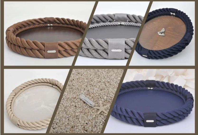 Plateau rond Giovanna Locatelli