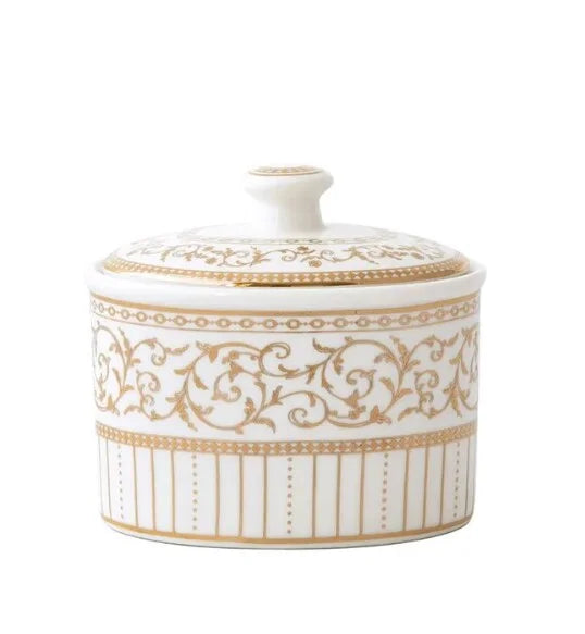 Sucrier 300 ml en porcelaine – Collection Golden, Pozzi Milano 1876 chez Maison H Luxury
