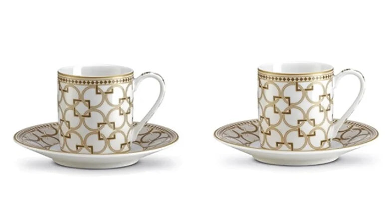 Set de 2 tasses à café | Pozzi Milano 1876