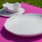 Centre de table 42*39 cm  Blanc- Joke baci Milano