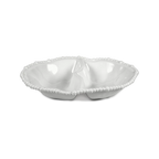 Plat apéritif  33 x 22,5 cm , H 7 cm Blanc- Joke baci Milano