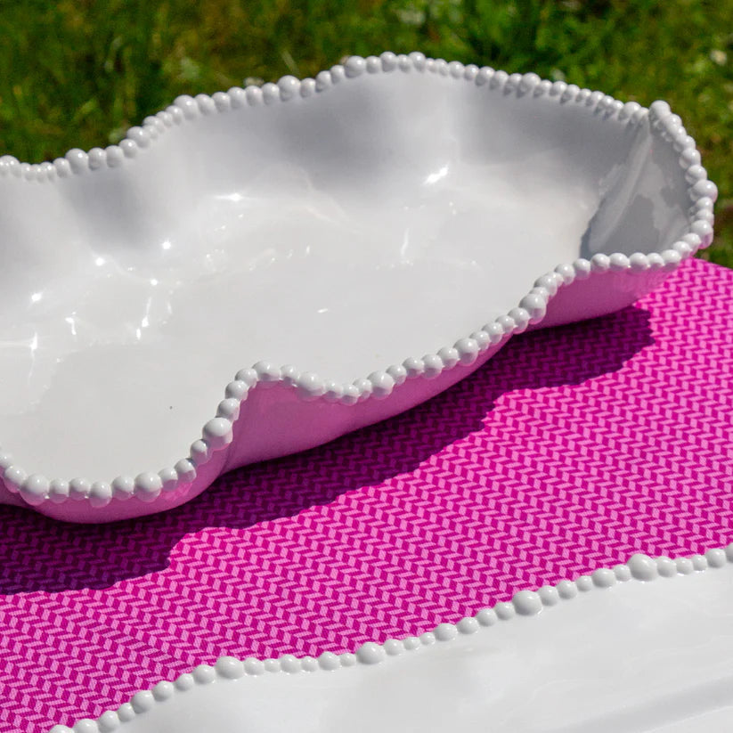 Plat de service  45 x 27 cm Blanc- Joke baci Milano