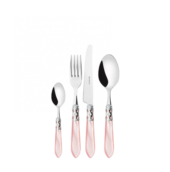 Aladdin Couverts Bugatti 24 pièces couleur Rose -nacre