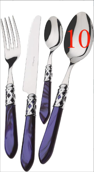 Ménagère Bugatti Aladdin 24 pièces choisissez votre couleur