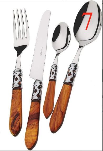 Ménagère Bugatti Aladdin 24 pièces choisissez votre couleur