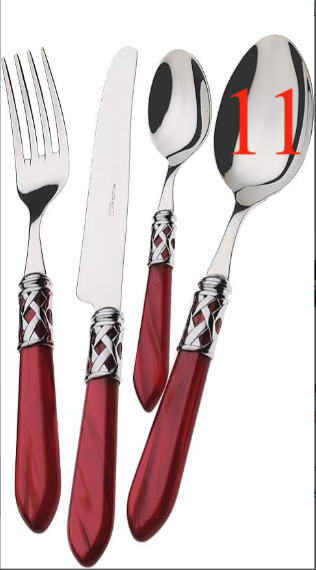 Ménagère Bugatti Aladdin 24 pièces choisissez votre couleur
