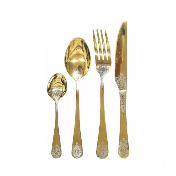 MENAGERE 24 PIECES OR BRILLANT ARABESQUE