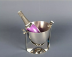 SEAU A CHAMPAGNE ARGENT