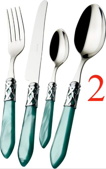 Ménagère Bugatti Aladdin 24 pièces choisissez votre couleur