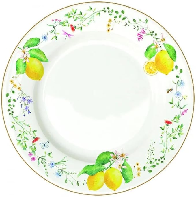 Le service “Fleurs et Citrons” revisite la porcelaine avec poésie : motifs floraux délicats et éclat de citrons, sur 18 pièces soigneusement pensées pour une table élégante et lumineuse. Easy Life x Maison H Luxury : une poésie visuelle à chaque repas. maison h luxury