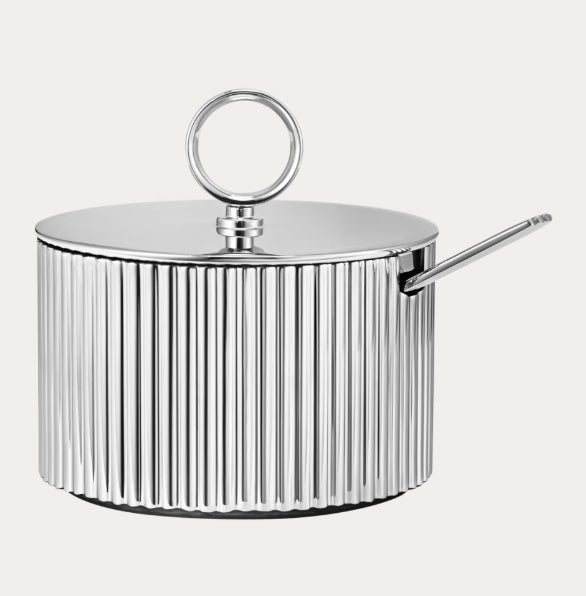George Janssen Collection Bernadotte Sucrier avec cuillère