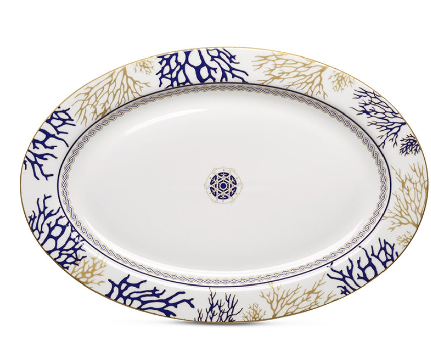 Plat de service Corallo 36×24,5 cm