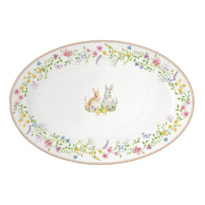 plat de service happy easter easy life