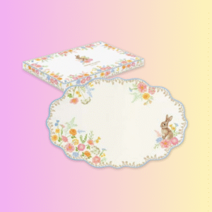 Plat ovale 32 x 21 cm Tjol Spéciale Pâques