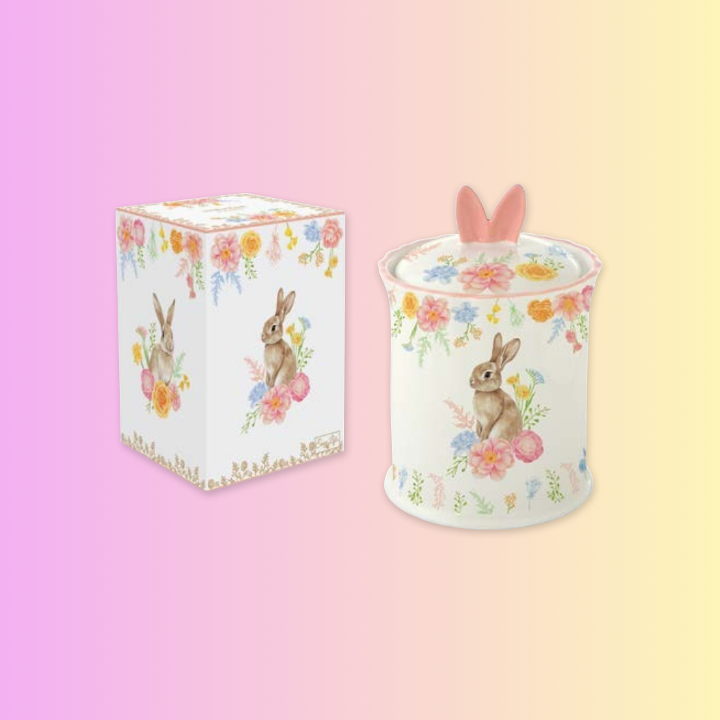 24 Jar cylindrique Ø 11 x h15 cm Tjol Spéciale Pâques