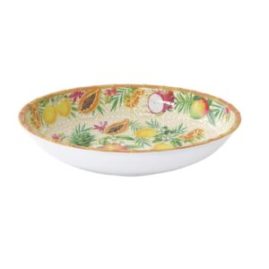PORTO-RICO-Melamine-Plat-Creux-Ovale-33-x-23-cm