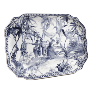 plateau 33*47cm versailles en mélamine baci milano