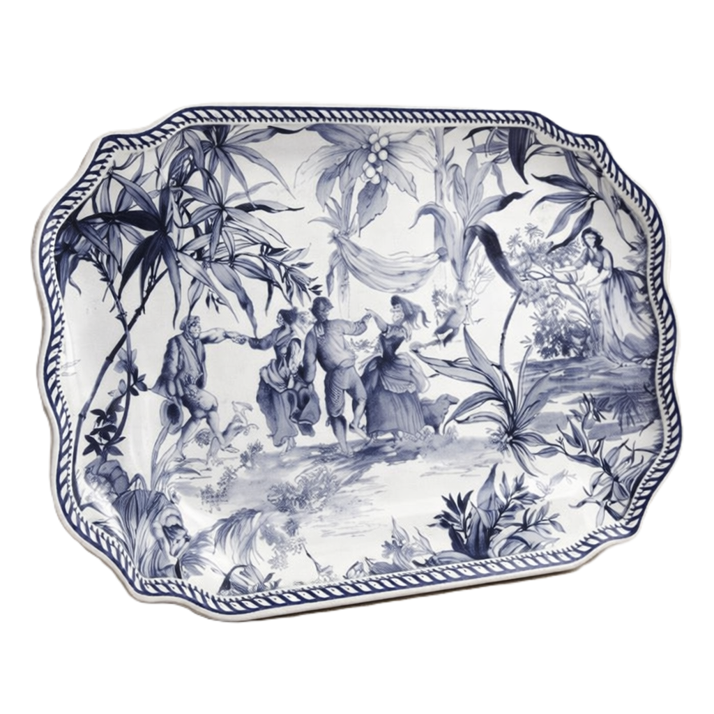 plateau 33*47cm versailles en mélamine baci milano plateau 33*47cm versailles en mélamine baci milano