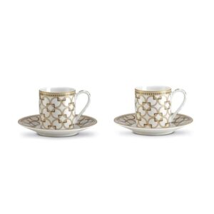 set de 2 tasses à café deco pozzi milano