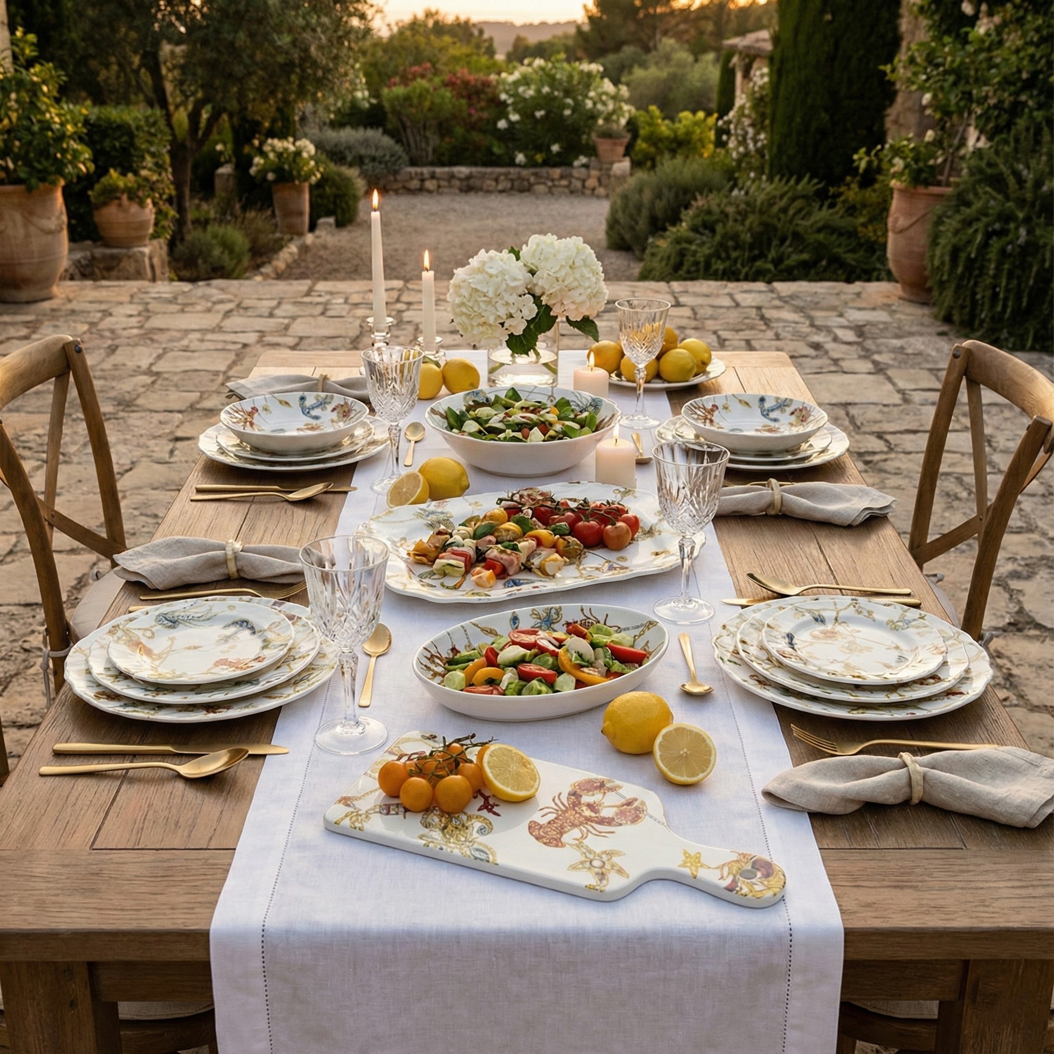 baci milano portofino dresse table en melamine
