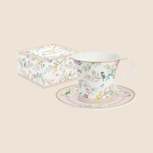 Coffret Tasse 350 ml de la marque Easy life pour la collection Birds Melody vaisselle italienne