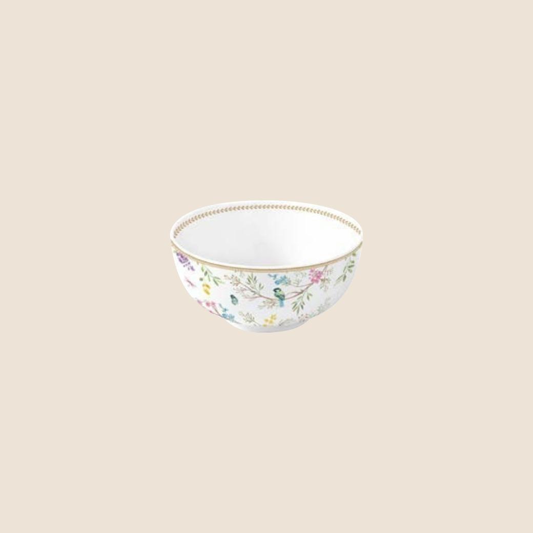 Bol Ø 12cm HAUTEUR 5,5 cm en PORCELAINE de la marque Easy life pour issu de la collection Birds Melody Bol Ø 12cm HAUTEUR 5,5 cm en PORCELAINE de la marque Easy life pour issu de la collection Birds Melody