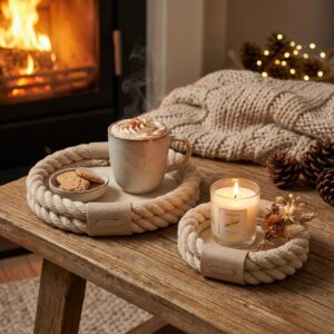 plateau rond anelli petit et grand signé giovanna locatelli