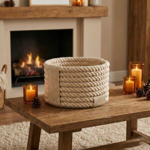 plateau rond Élevé signé giovanna locatelli cm Ø20 x h11