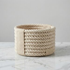 Plateau Rond Élevé signé Giovanna Locatelli CM Ø20 x h11