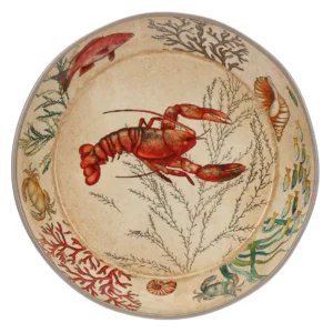 bol à spaghetti sea life 37 cm, mélamine 2