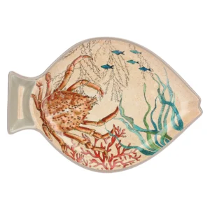 Set de 2 Assiettes Poisson 33×23 cm