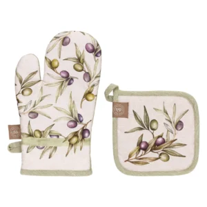 olyvia set guantone & presina guantone 18x30 cm;