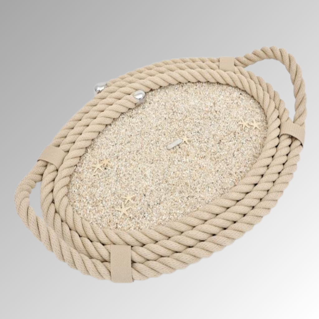 plateau ovale sable intÉrieur 36 x 55 cm euro 320,00