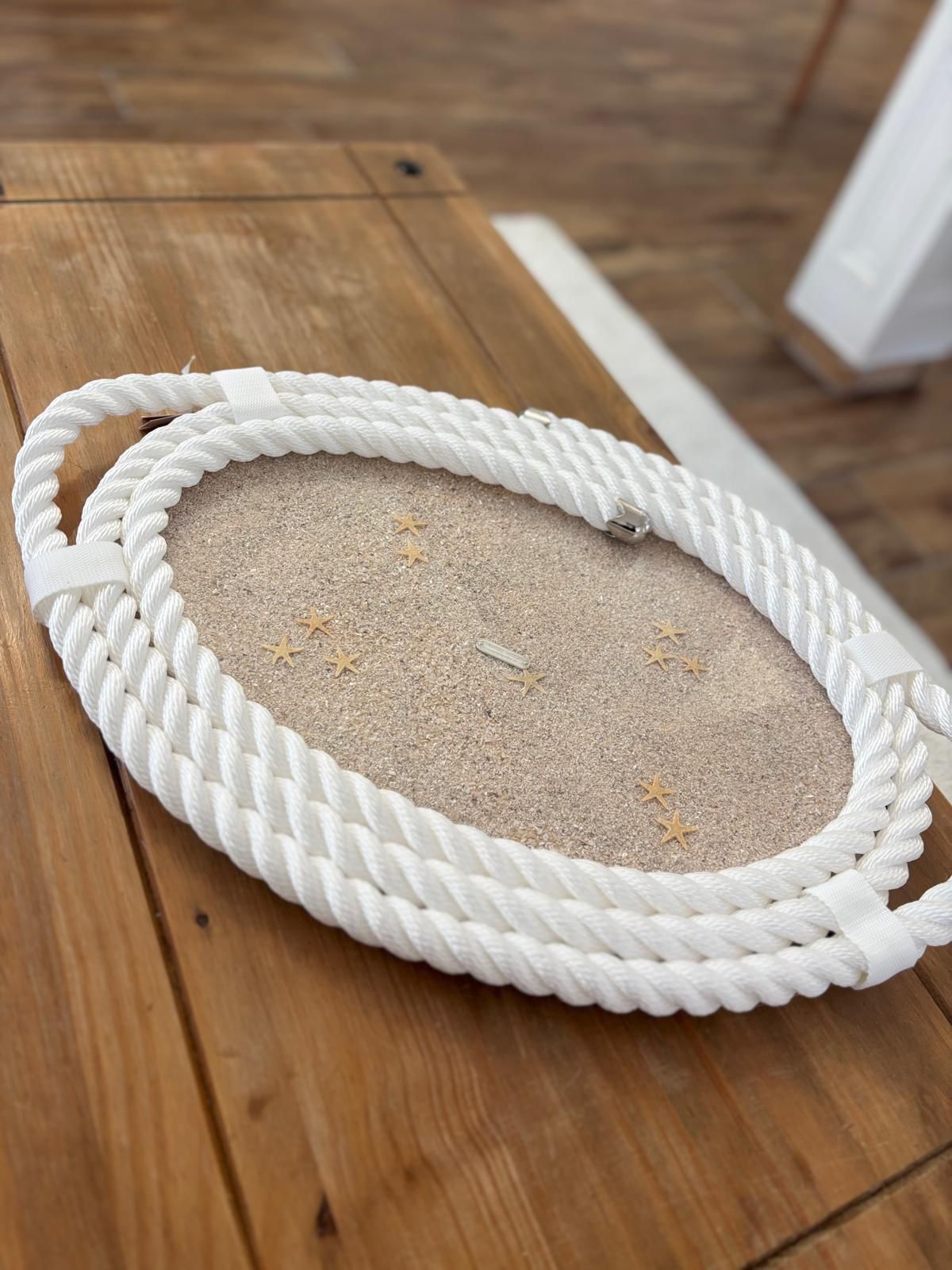 plateau ovale mappa en cm 36x55 signé giovanna locateli plateau ovale mappa en cm 36x55 signé giovanna locateli