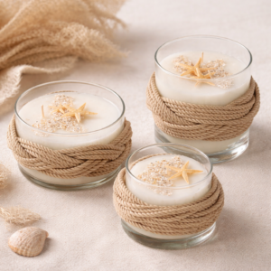 treccia scented candles signée giovanna locatelli