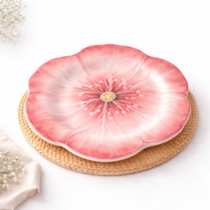 assiette plat 40cm botanique 2