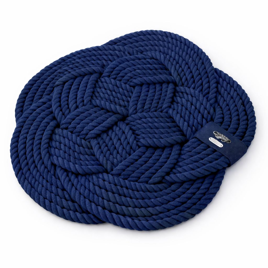 napperons corde tressé en nœud celtique 60 cm signé giovanna locatelli napperons corde tressé en nœud celtique 60 cm signé giovanna locatelli