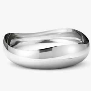 georg jensen cobra coupe design en acier poli